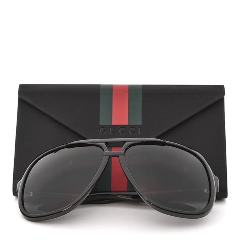 gucci sunglasses gg 1622 s black|gucci 55mm square sunglasses.